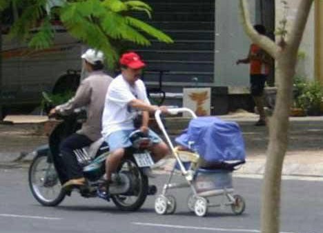Funny Baby Carriage