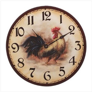 Rooster Clock