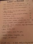 lost & found restaurant