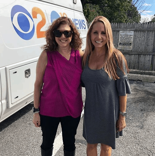 Hilary and Carolyn Gusoff of WCBS-TV