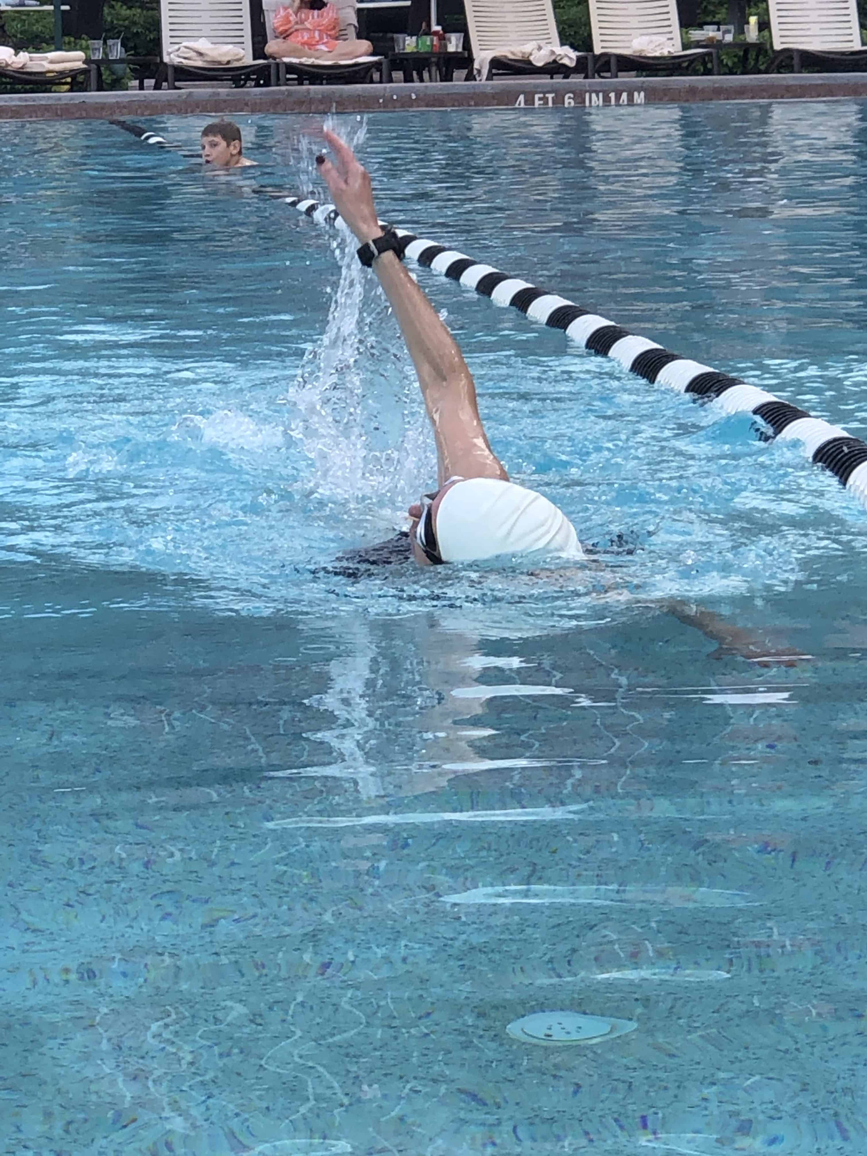 swimming