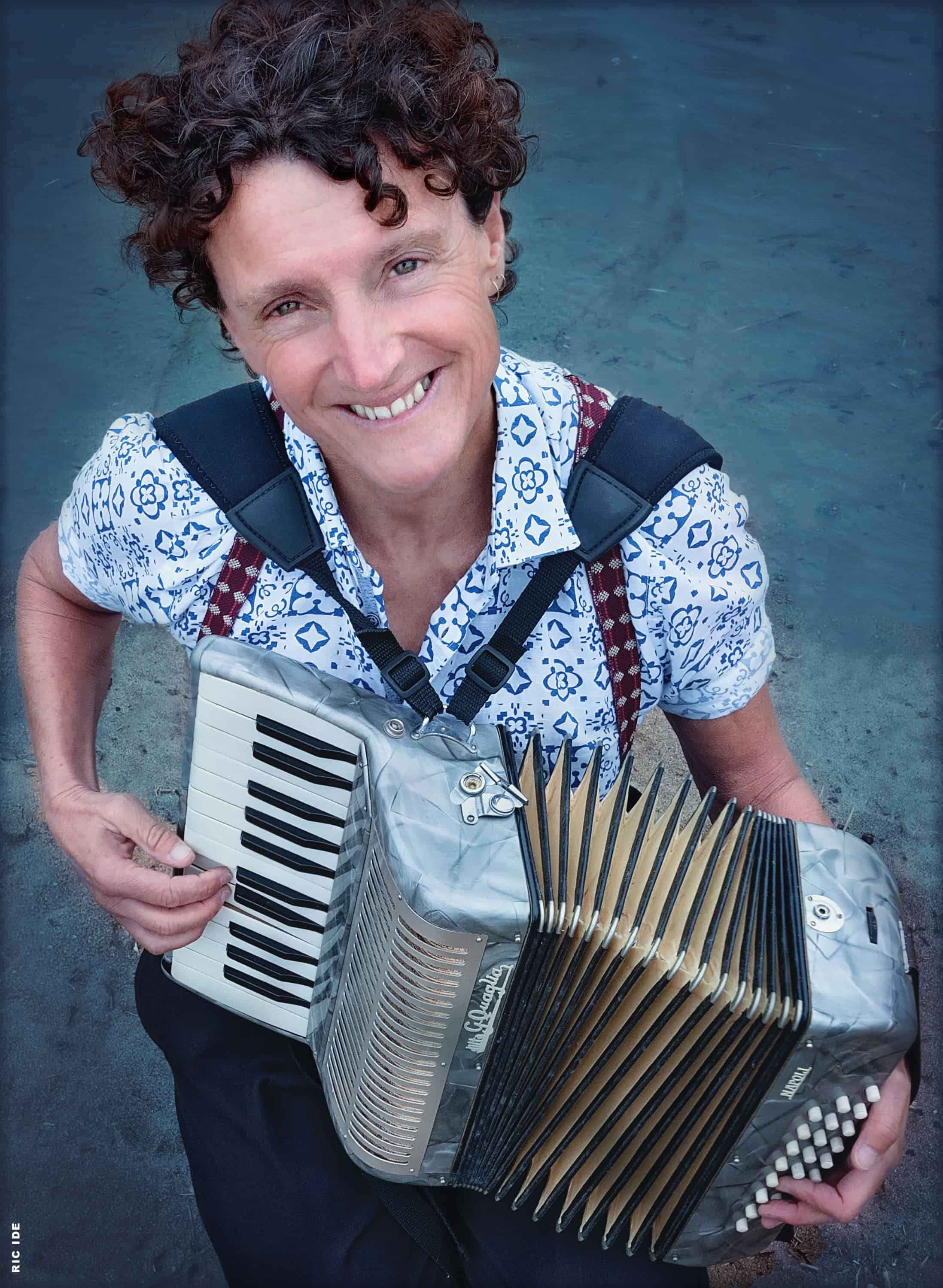 woman playing