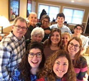 Hilary's family 2015