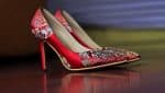 high heeled shoes