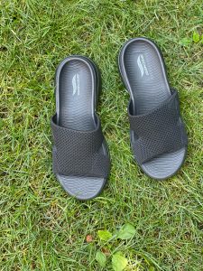 Skechers in Grass