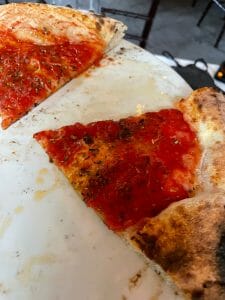 Pizza at Mangia Bene