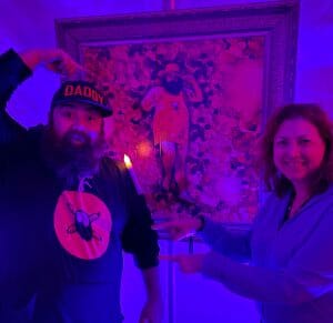 Hilary Topper and Daddy