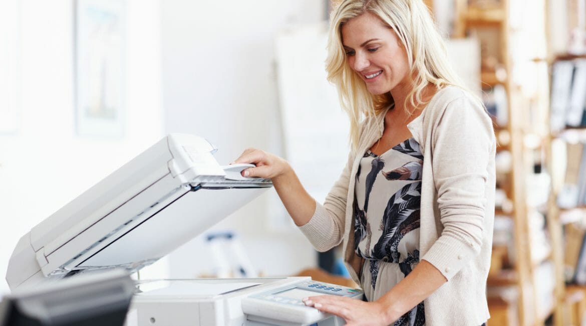 photocopy worker