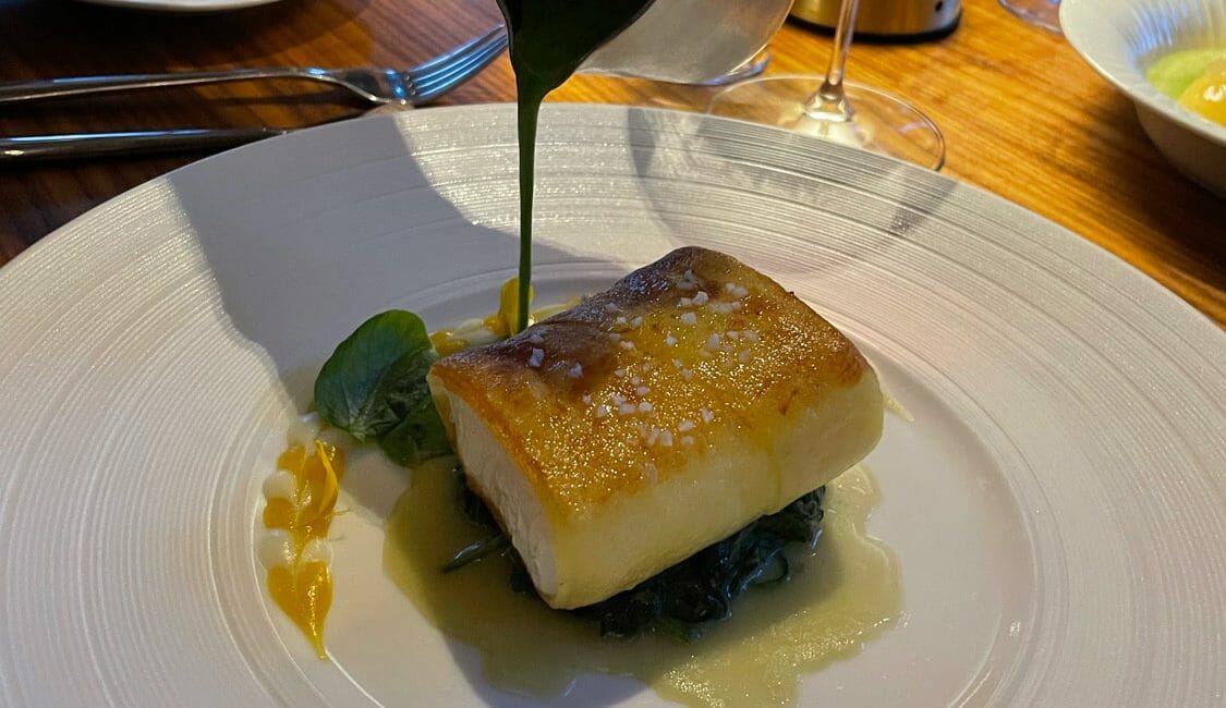 Potato Crusted Fish at Continental