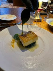Potato Crusted Fish at Continental