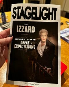 Eddie Izzard in Great Expectations