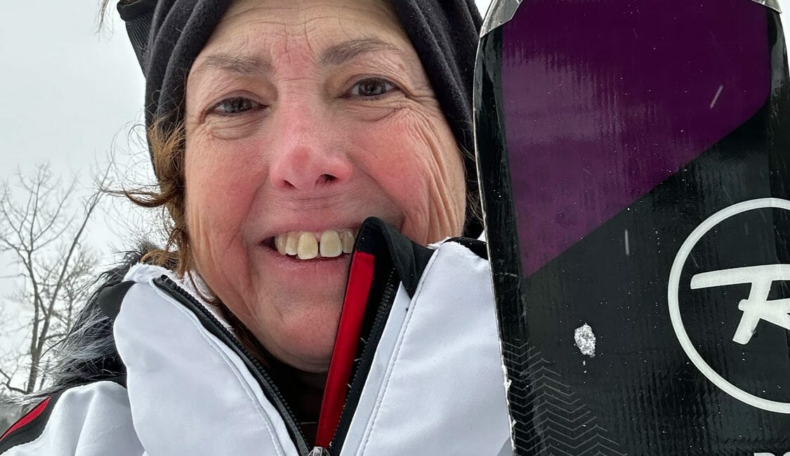 Hilary Skiing