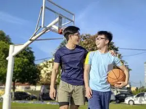 Basketball in your backyard