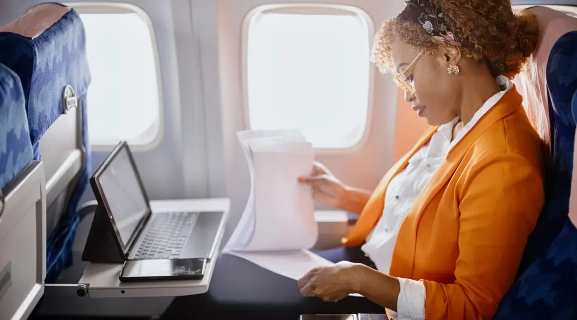 woman traveling