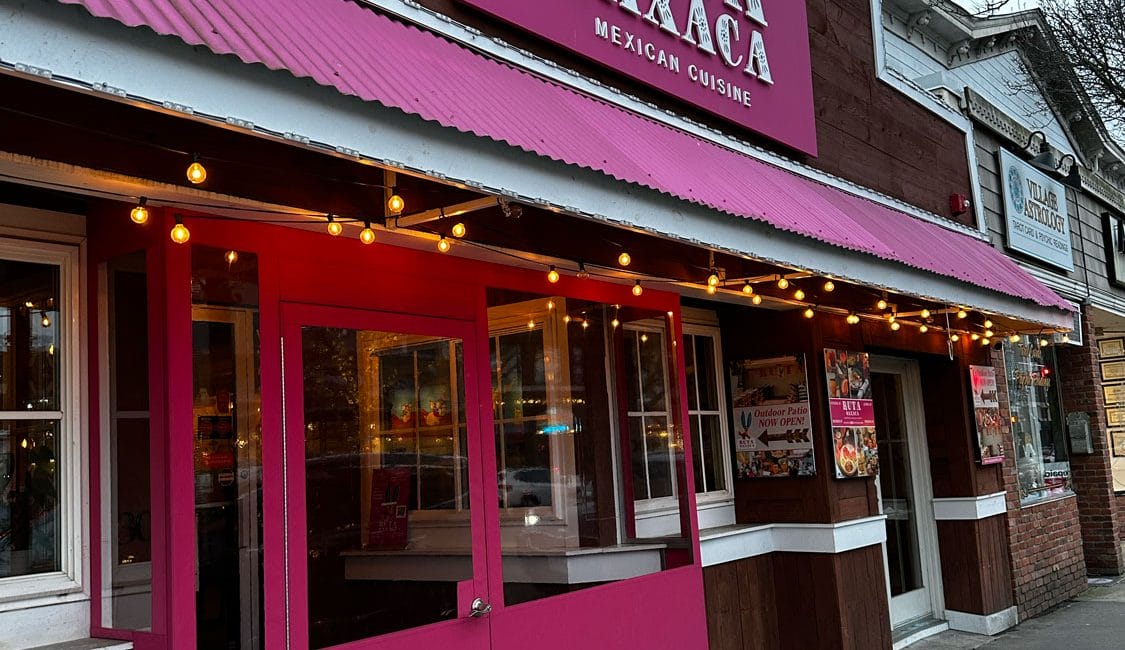 Outside of restaurant