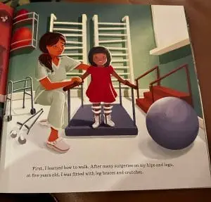 inside book, The Girl who Figured it out