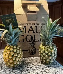 Two pineapples
