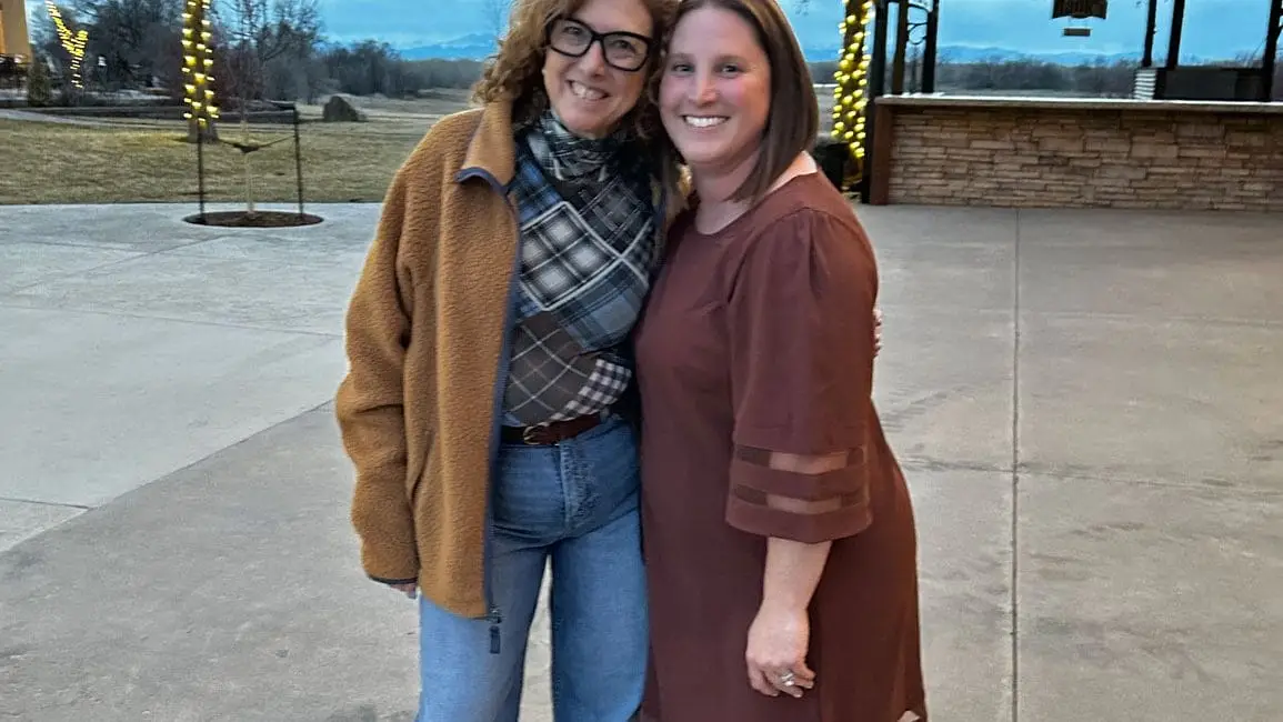 Erin and me