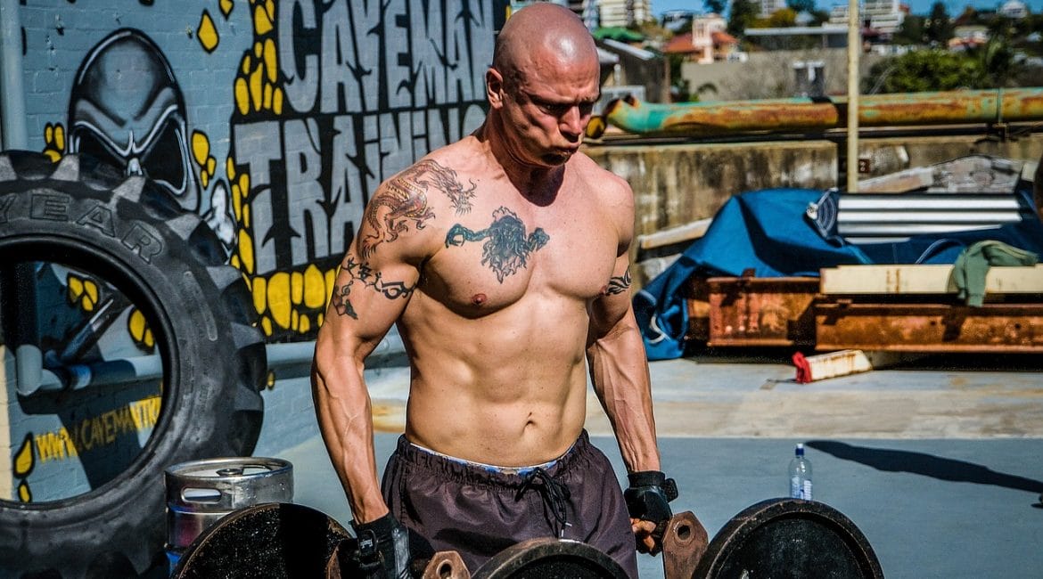 Guy at gym