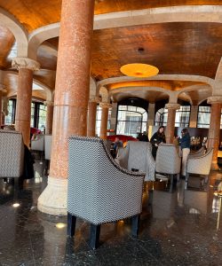 bar area