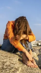 SAD WOMAN