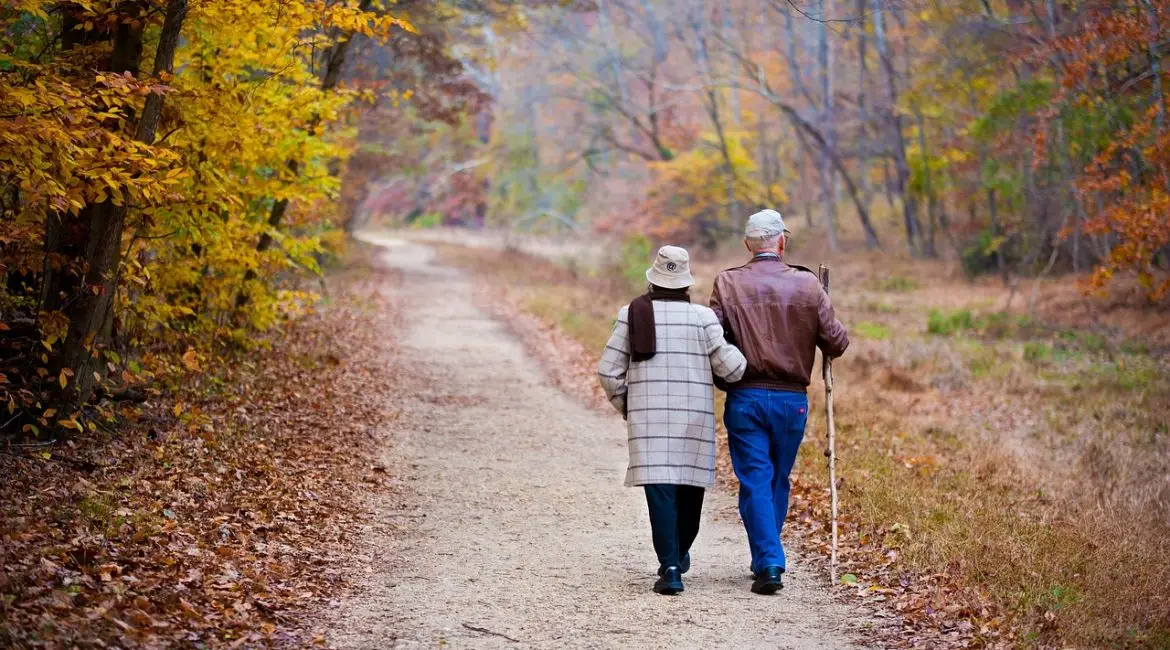 elderly couple