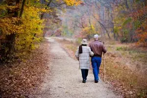 elderly couple
